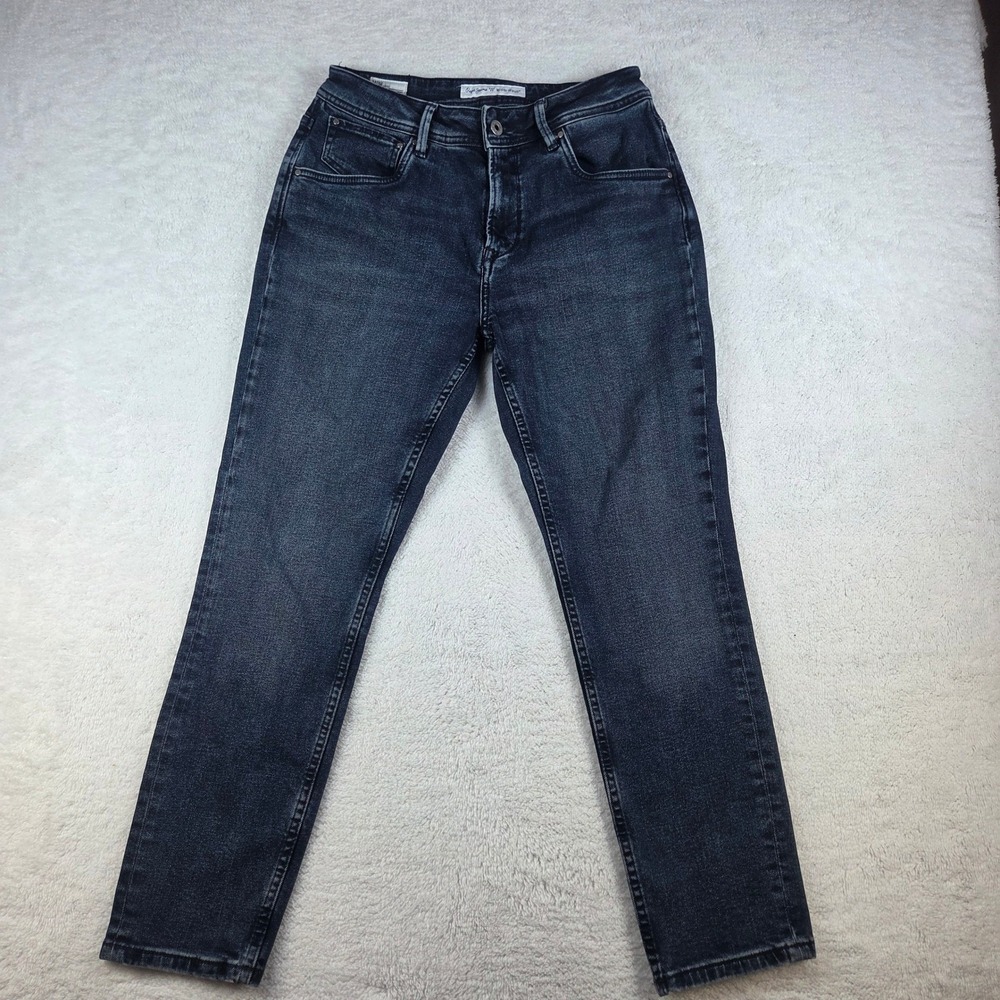 Pepe Jeans London Violet Mom High Waist Dark Wash Denim Jeans Women's Size 29